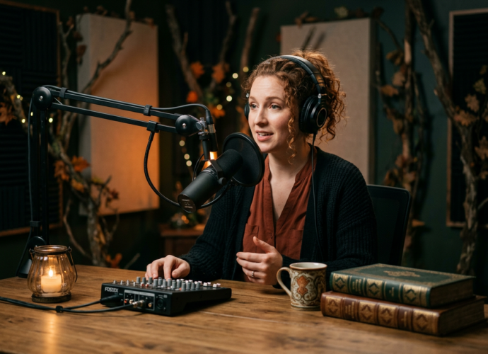 Podcast-Märchen im Trend: Wie Audioformate alte Stoffe neu erzählen – KI-generiertes Symbolbild